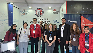 ÇOMÜ VE ÇANAKKALE TEKNOPARK, AR-GE VE PATENTLİ TEKNOLOJİLERİNİ TEKNOFEST'TE TANITTI
