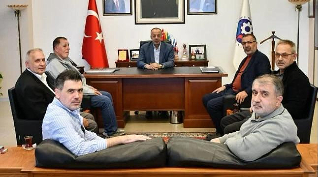 ÇTSO ÜYELERİNDEN YÖNETİM KURULUNA ZİYARET