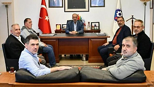 ÇTSO ÜYELERİNDEN YÖNETİM KURULUNA ZİYARET