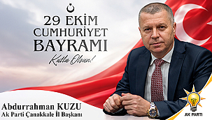"CUMHURİYETİMİZİN İKİNCİ ASRINI BİRLİK, KARDEŞLİK VE KALKINMAYLA GÜÇLENDİRECEĞİZ"