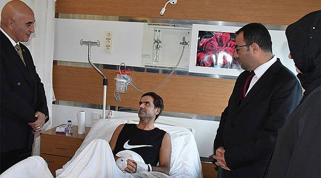 Hakan Görgülü'den Hasta Hakları Günü'nde Hastane Ziyareti