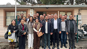 İYİ PARTİ ÇANAKKALE TEŞKİLATINDAN MUHTARLAR GÜNÜ ZİYARETİ