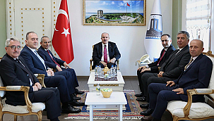 MÜFETTİŞLERDEN VALİ TORAMAN'A ZİYARET