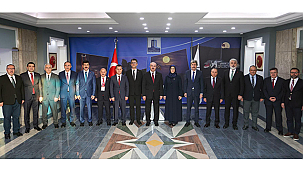 ÜAK BAŞKANI ERENOĞLU'NDAN VALİ TORAMAN'A ZİYARET