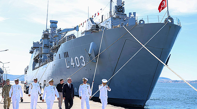 VALİ TORAMAN'DAN TCG SANCAKTAR'A ZİYARET
