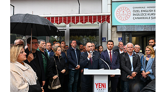 YENİ PARTİ'DE İL BAŞKANLIĞI İÇİN İBRAHİM CAN ERGUN ADAYLIĞINI AÇIKLADI