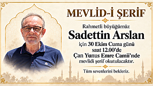 YÖNETİM KURULU BAŞKANIMIZ SADETTİN ARSLAN YARIN DUALARLA ANILACAK