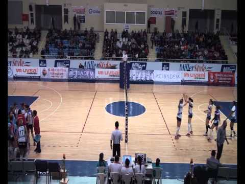 ÇANAKKALE BELEDİYESPOR - HALKBANK 4. SET